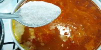 борщ из баранины