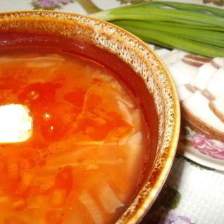 Борщ из капусты