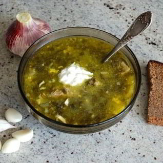 Борщ из крапивы