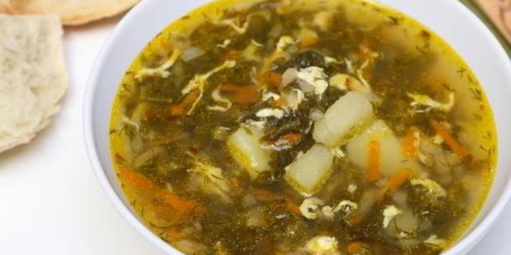 Рецепт борщ из щавеля