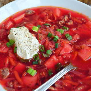 Борщ классический с говядиной