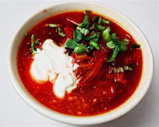 Борщ мясной