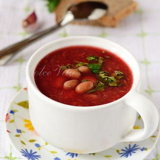 Борщ-пюре без масла