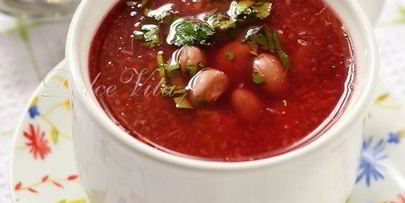 борщ-пюре без масла