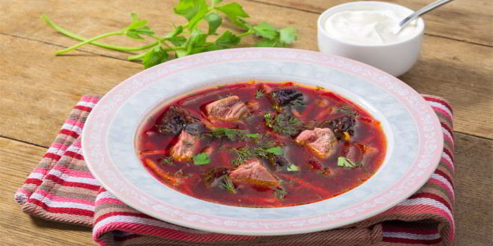 Рецепт борщ с черносливом