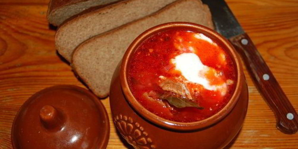 Рецепт борщ с говядиной и свеклой