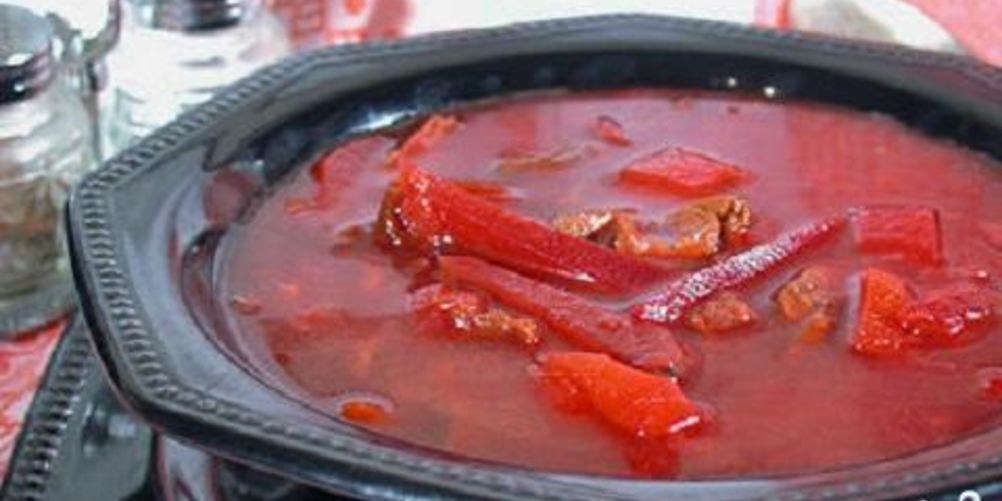 Рецепт борщ с грибами