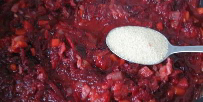 борщ с капустой