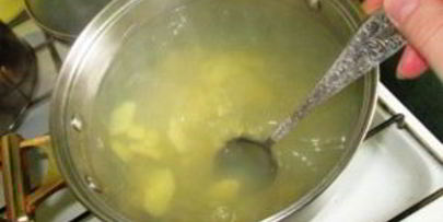 борщ с консервированной фасолью