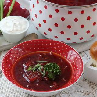 Борщ с красным перцем