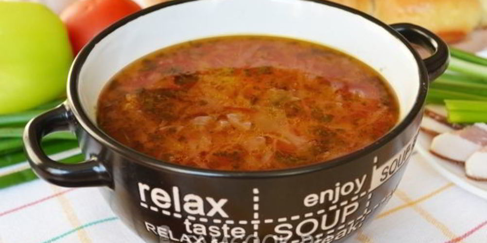 Рецепт борщ с пампушками