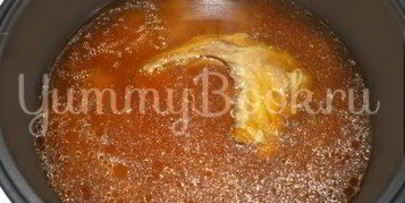 борщ с паровой свеклой и яйцом из мультиварки