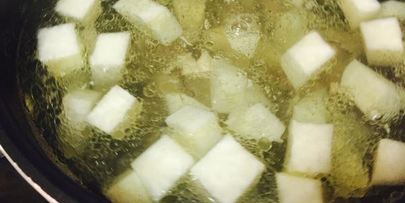 борщ с репой и нутом