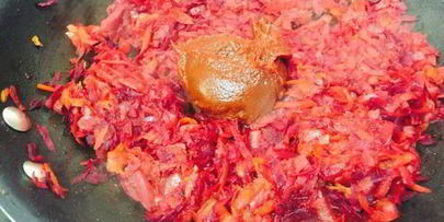 борщ с репой и нутом