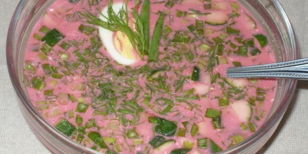 Рецепт борщ селянский холодный