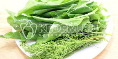 борщ со щавелем