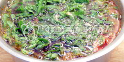 борщ со щавелем