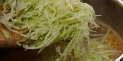 борщ со свежей капустой