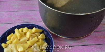 борщ со свининой в мультиварке