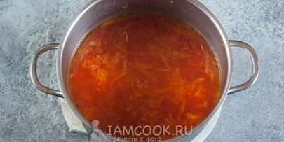 борщ со свининой