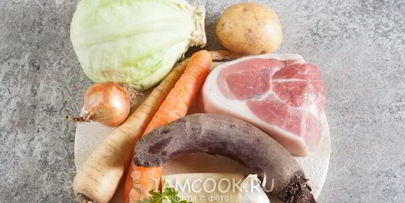 борщ со свининой