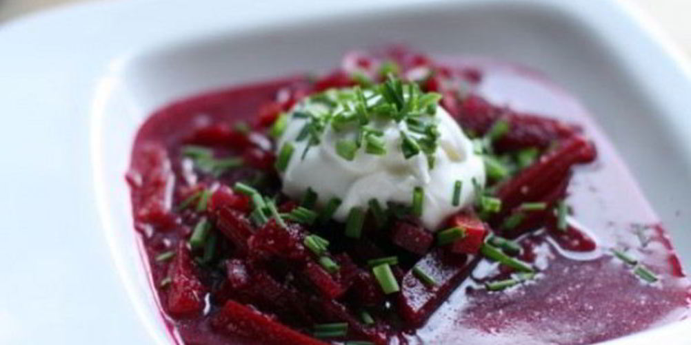 Рецепт холодный борщ