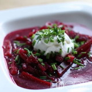 Холодный борщ