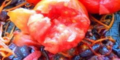 красный борщ с фасолью