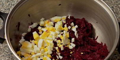 литовский холодный борщ