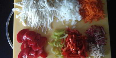 настоящий кубанский борщ