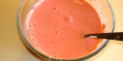 пдбиваний борщ с чесночными крутонами