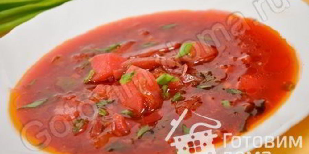 Рецепт постный борщ