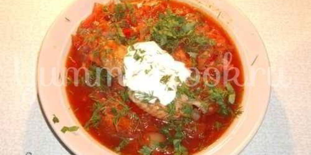 Рецепт простой борщ