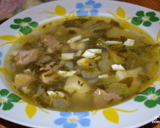 Щавелевый борщ