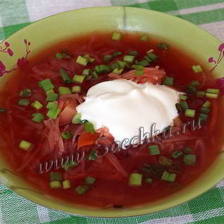 Украинский борщ