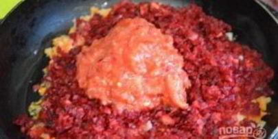 вегетарианский борщ с фасолью