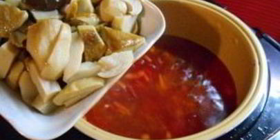 вегетарианский борщ в мультиварке