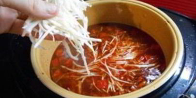 вегетарианский борщ в мультиварке