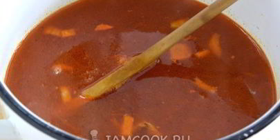 вегетарианский борщ