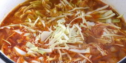 вегетарианский борщ