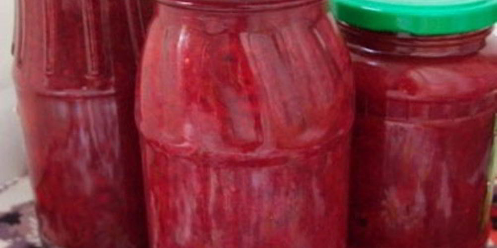 Рецепт заправка для борща из свеклы на зиму