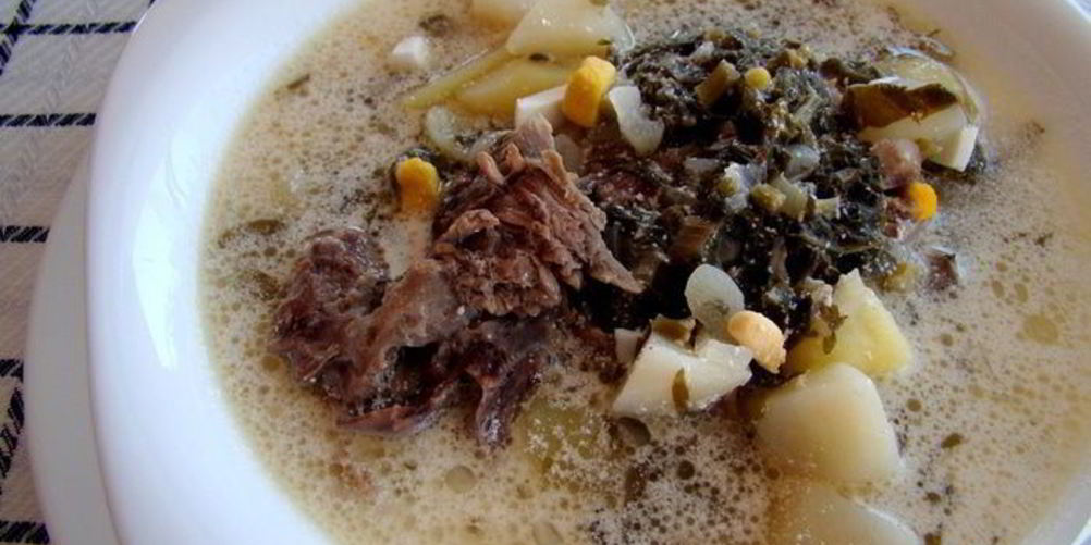 Рецепт зеленый борщ со щавелем