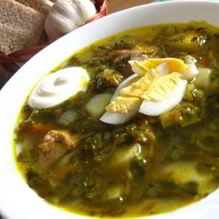 Рецепт Зеленый борщ в мультиварке