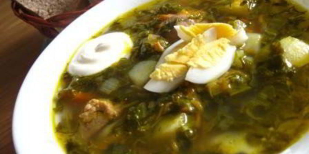 Рецепт зеленый борщ в мультиварке