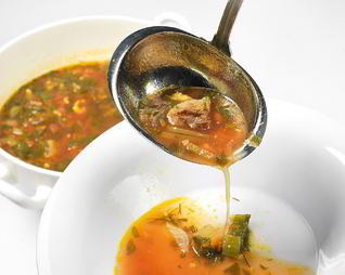 Зеленый борщ