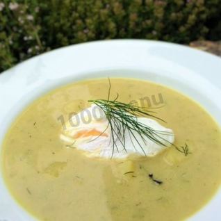 Чешский суп из сушеных белых грибов с молоком Кулайда