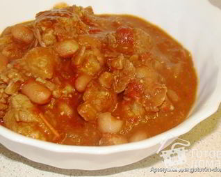 Чили Кон Карне с шоколадом