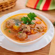 Суп с фрикадельками