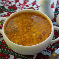 Суп с мясом