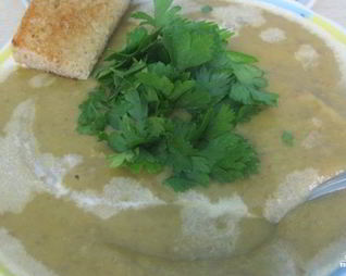 Фасолевый крем-суп